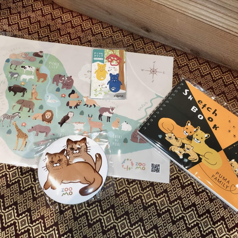 ZOOMOアニマル文具セット | ZOOMO SHOP -Online-