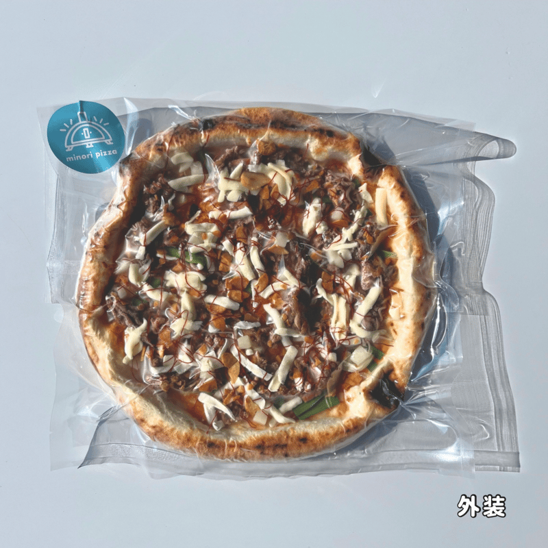 冷凍ピザ】十勝若牛たっぷり！贅沢プルコギ | minori pizza online shop