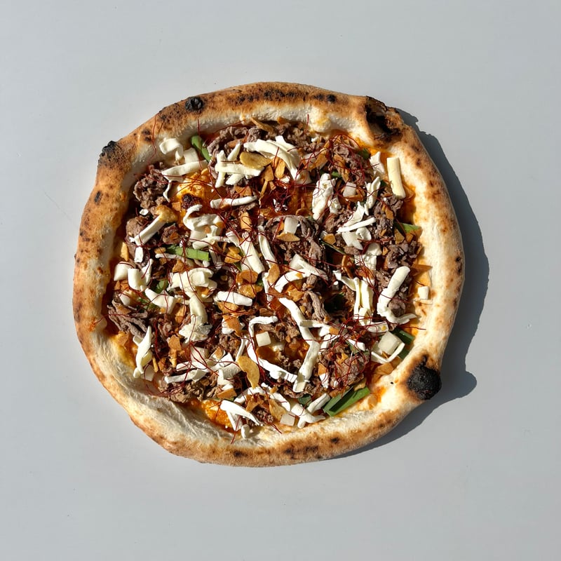 冷凍ピザ】十勝若牛たっぷり！贅沢プルコギ | minori pizza online shop