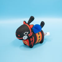 三春駒ぬいぐるみキーホルダー「くろすけ」