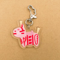 アクリルキーホルダー「さくべえ」