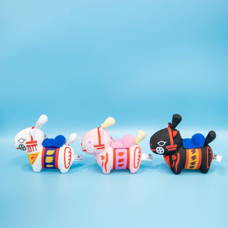 三春駒ぬいぐるみキーホルダー「さくべえ」
