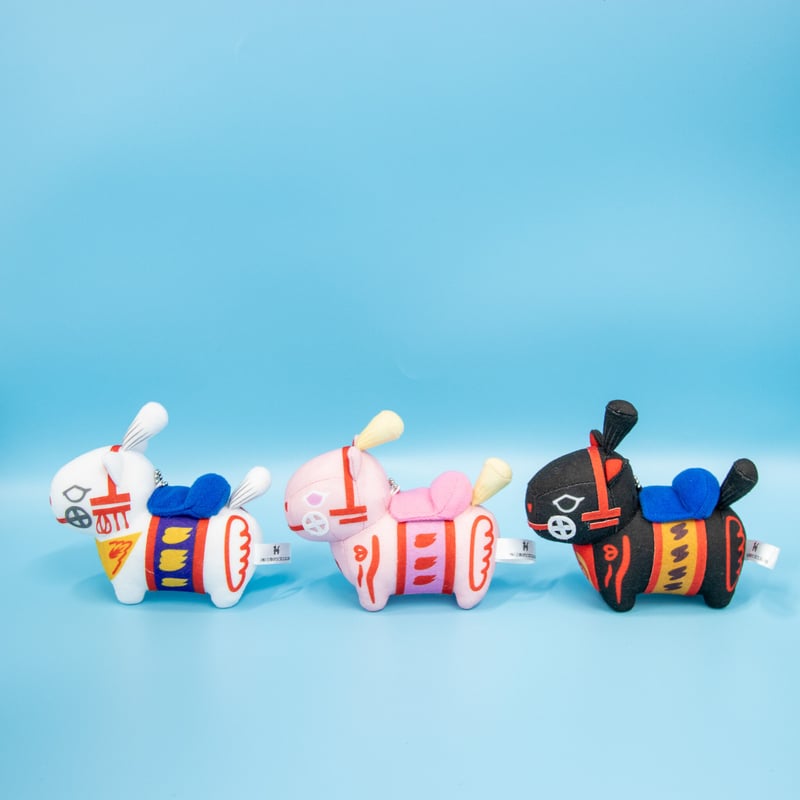 三春駒ぬいぐるみキーホルダー「さくべえ」 | miharu.com