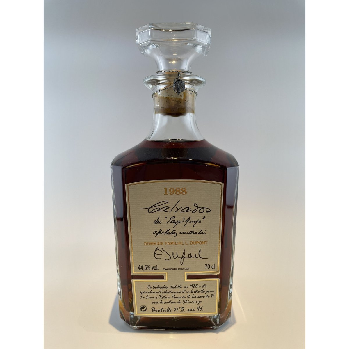 【レア・美品】ルコント 1988 ビンテージ・カルバドス 700ml 箱付 ルコント 1988 ビンテージ・カルバドス 700ml 【ブランデー類