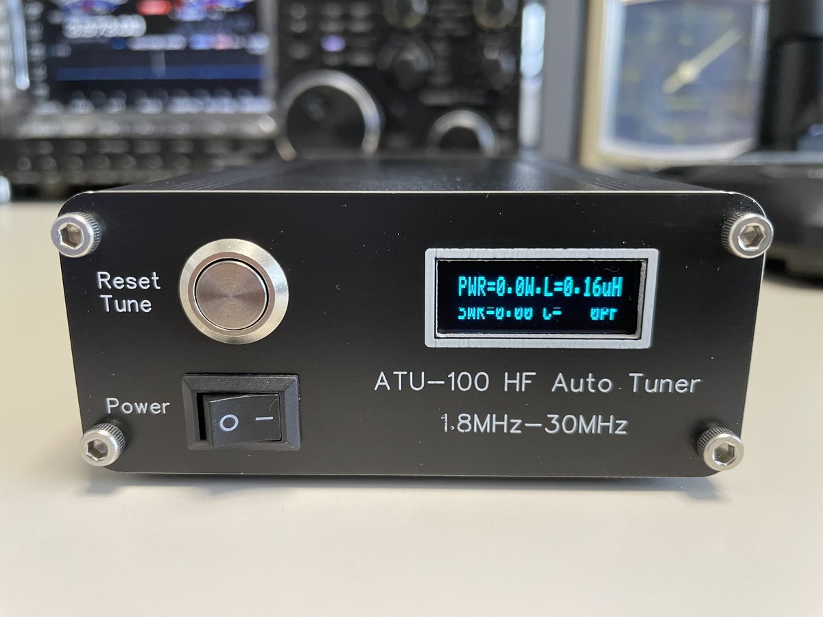 NEW ATU-100オートアンテナチューナー 1.8～30Mhz | HAMCITY・ハムシティ