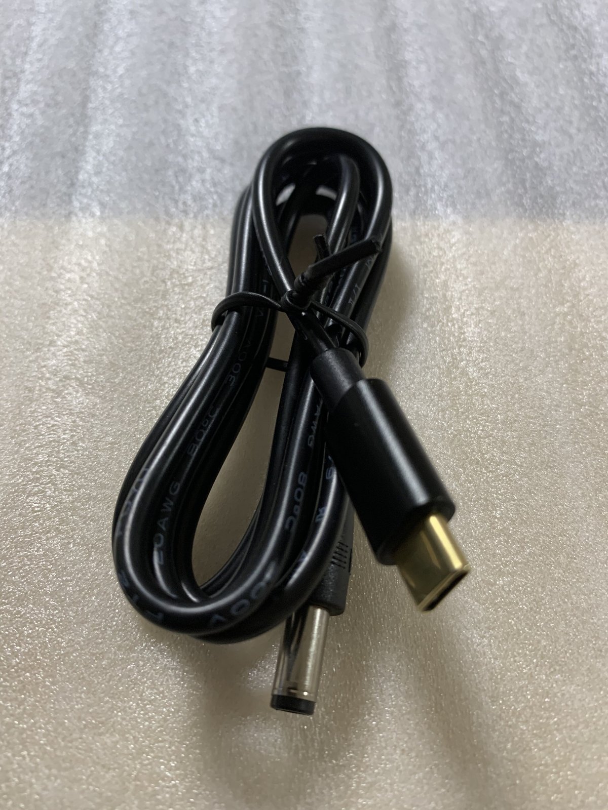 IC-705対応 10W出力運用 PDモバイルバッテリー用USB昇圧ケーブル