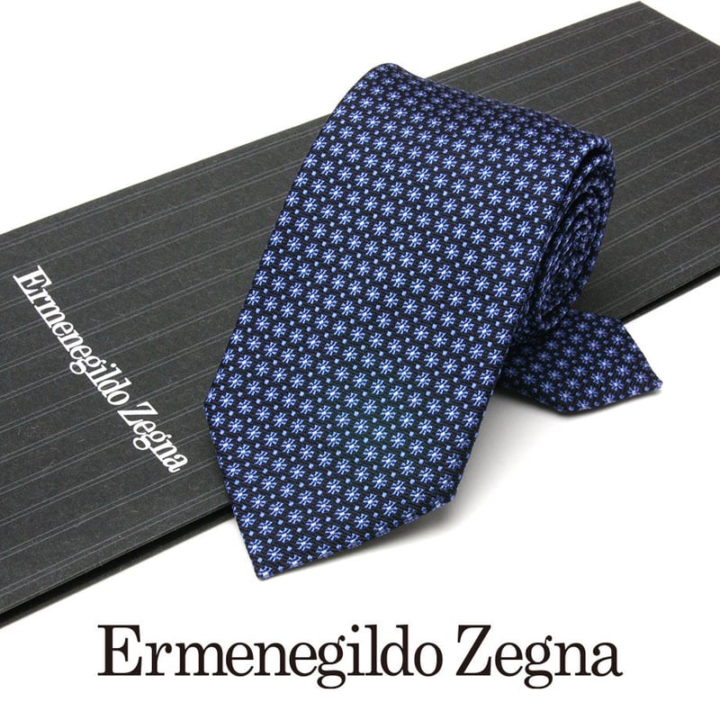 ファッション【新品】Ermenegildo Zenga ネクタイ