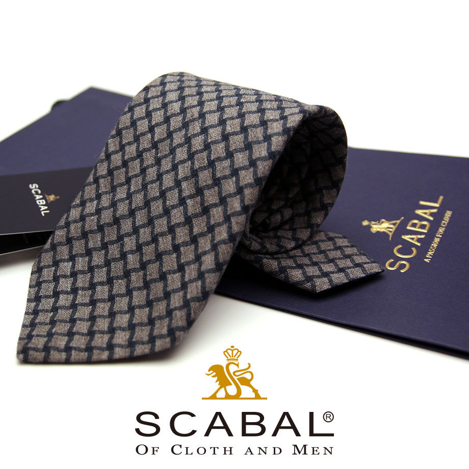 スキャバル - イタリア製 ネクタイ SC-2203-01 | Ringwood Online