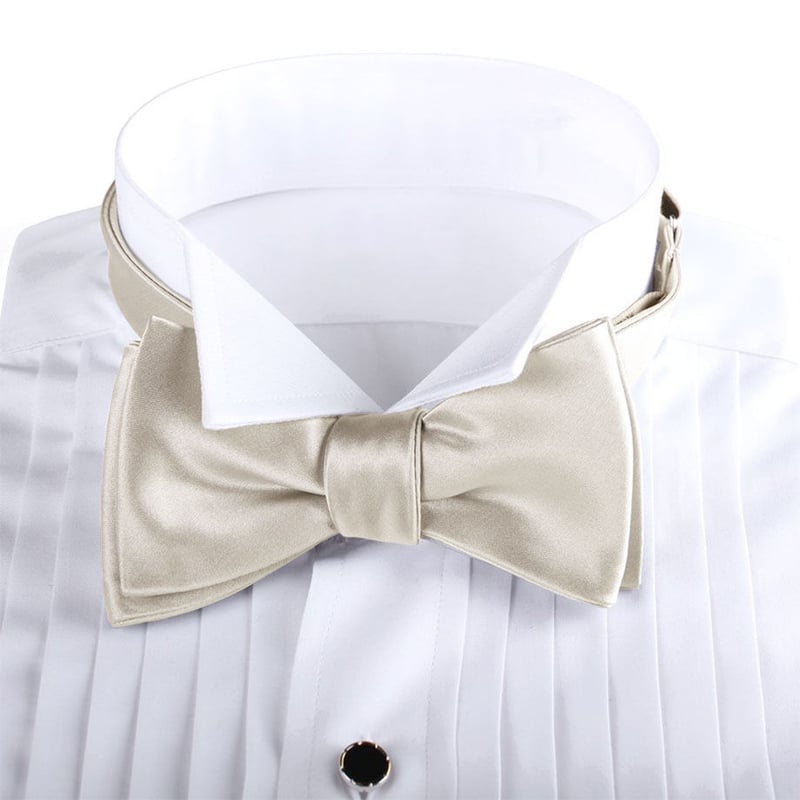 【激レア/エディ期】Dior Homme シルク手結びボウタイ 蝶ネクタイ ボウタイ（蝶ネクタイ）手結びタイプ オフホワイト シルク＆キュプラ