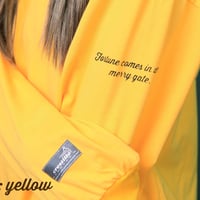 春物トレーナー「Yellow」