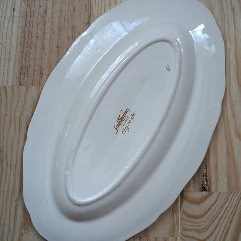 希少）アグレスト オーバル皿 サルグミンヌ 希少）アグレスト