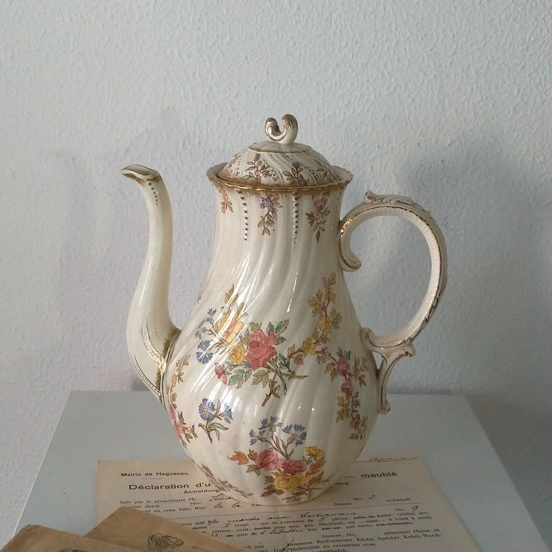 Sarregumines サルグミンヌ ルイ15世様式 コーヒーポット (送料2700円)  