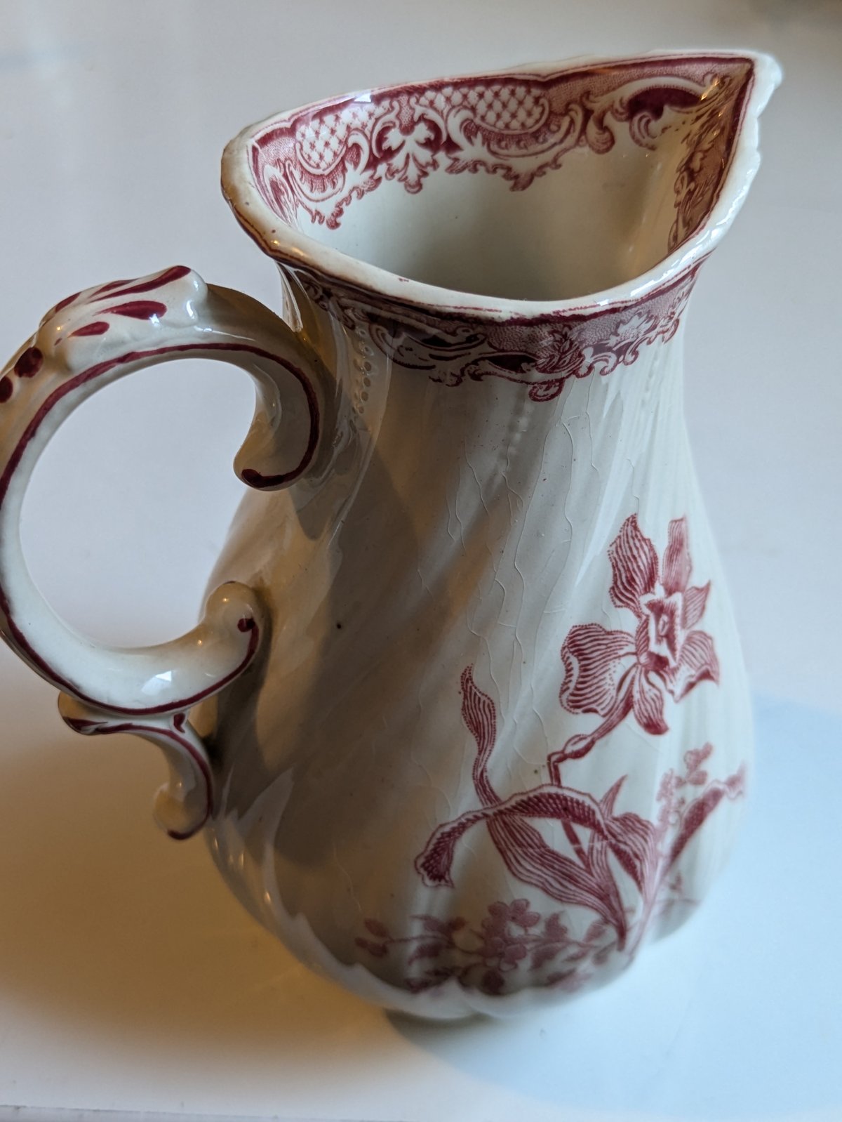 フランスアンティークポットサルグミンヌFONTANGESポットピシェ