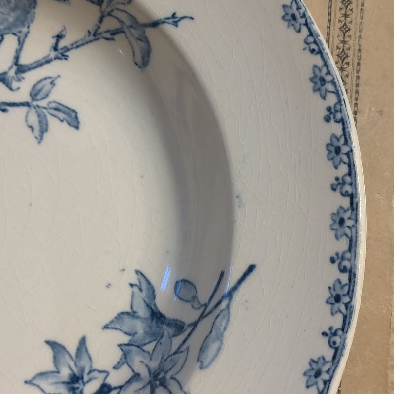 Sarreguemines サルグミンヌ Favori アンティーク 深皿 スープ
