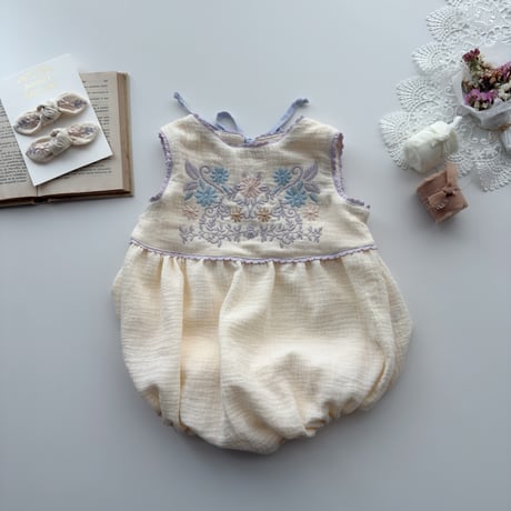 bibi rompers-vanille-