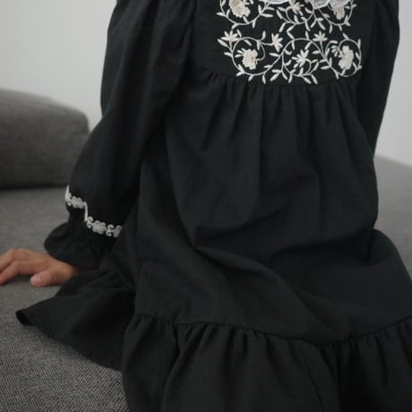 Jasmine dress -noir- 即納商品