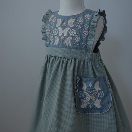 Bibi apron dress -Blume-即納品