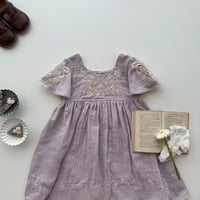 Lea dress -pale iris-