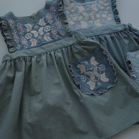 Bibi apron dress -Blume-即納品