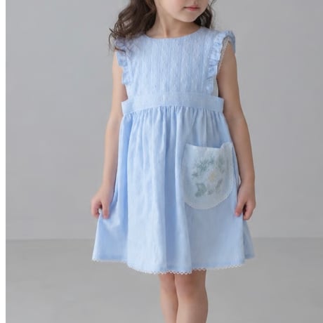 Bibi ruban apron dress -dot ciel-即納品