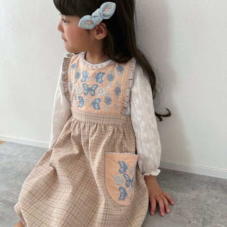 Bibi apron dress -cherry blossom-