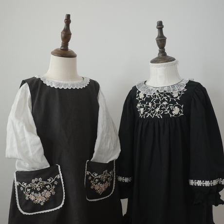 Jasmine dress -noir- 即納商品