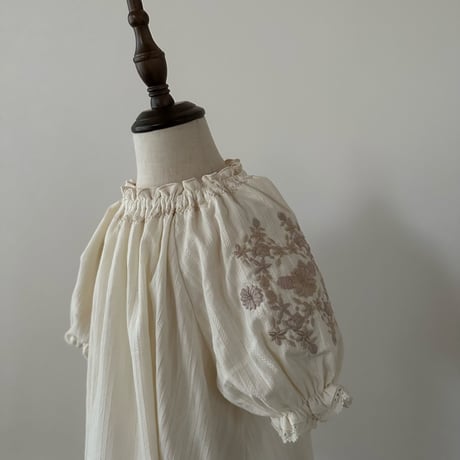 Emma tunic dress-milky lace-
