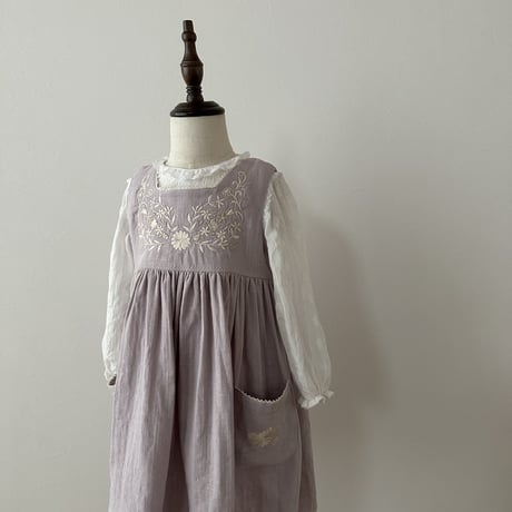 Trefle dress -pale iris-