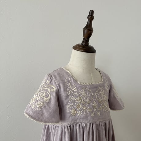 Lea dress -pale iris-