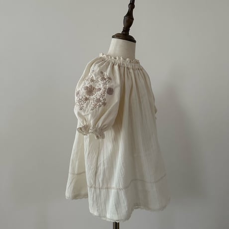 Emma tunic dress-milky lace-