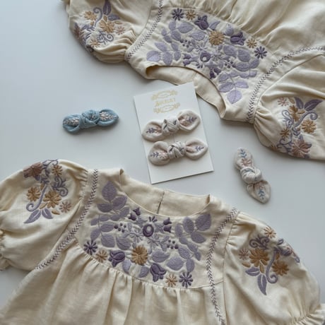 Lilas dress -cream- 即納品