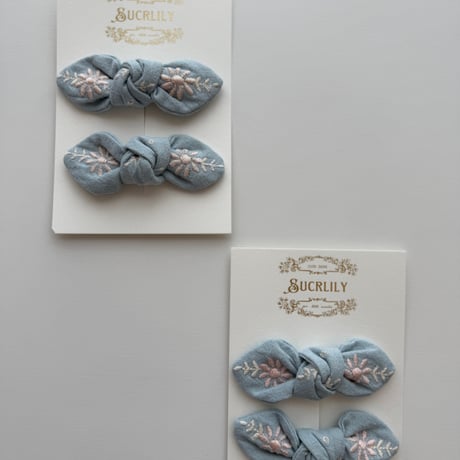 miminene bow (Clip set) 即納品