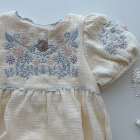 Lili rompers-vanille-