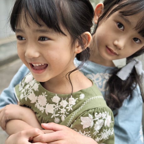 Marine tunic blouse -shadow blue-