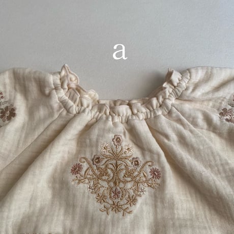 Sophie dress / half sleeve /vanilla