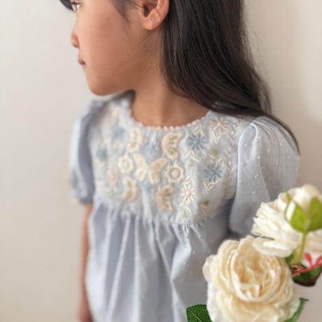 Émilie tunic -Ciel-即納品