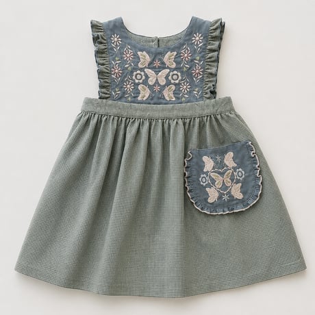 Bibi apron dress -Blume-即納品