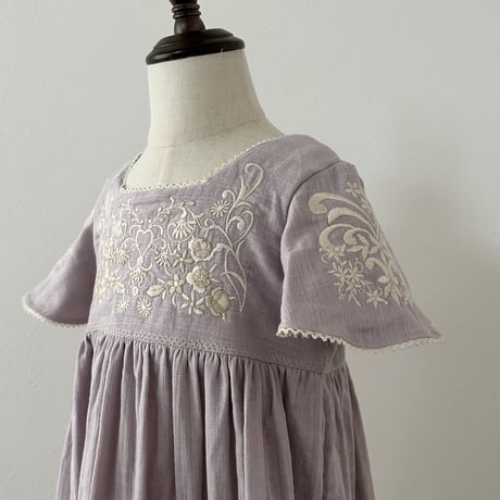 Lea dress -pale iris-