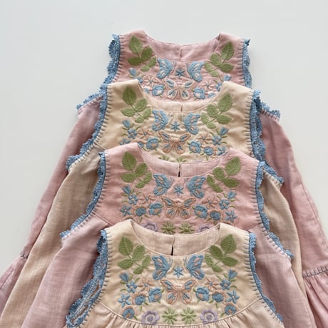 Clara dress -Dustypink-即納品