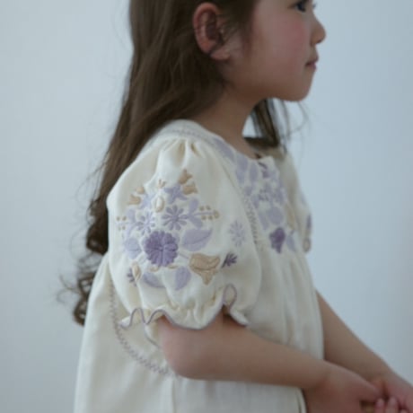 Lilas dress -cream- 即納品