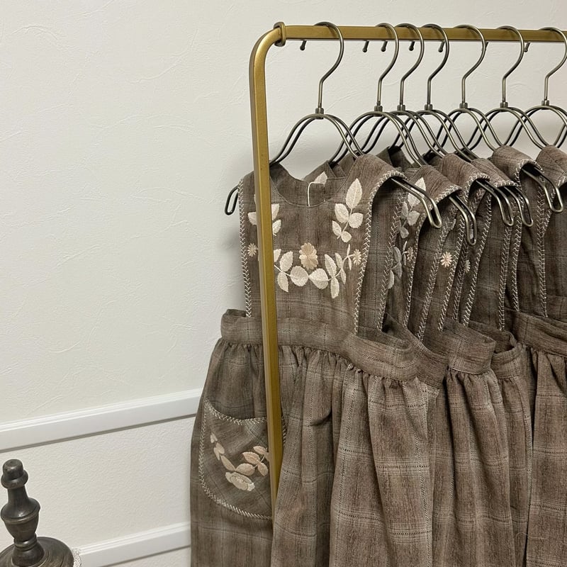 Bibi apron dress -cocoa hazel- | sucrlily