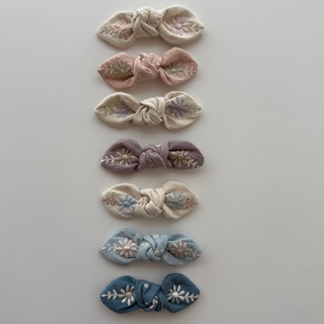 miminene bow (Clip set) 即納品