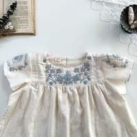 Poppy dress -Alice blue-