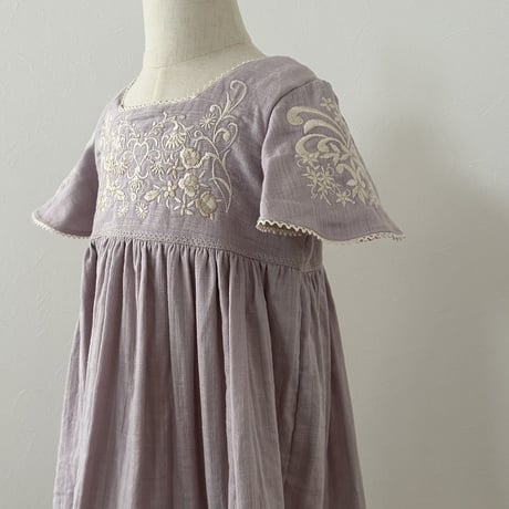 Lea dress -pale iris-