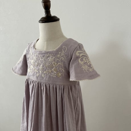 Lea dress -pale iris-
