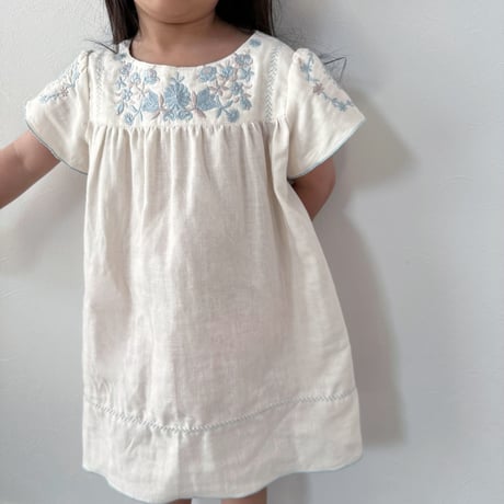Poppy dress -Alice blue-