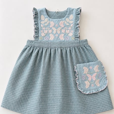 Bibi apron dress -ciel- 即納品