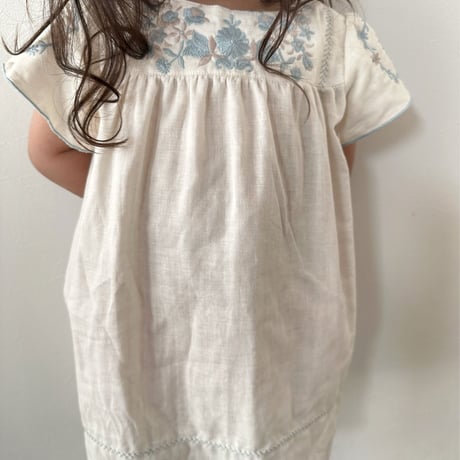 Poppy dress -Alice blue-