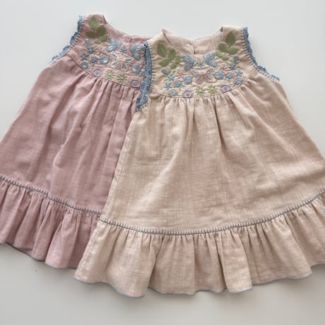 Clara dress  -Blush- 即納商品