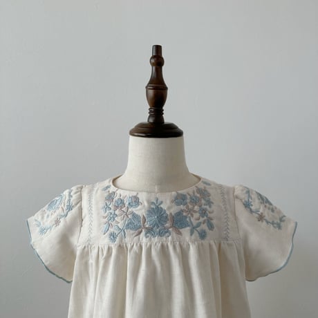 Poppy dress -Alice blue-